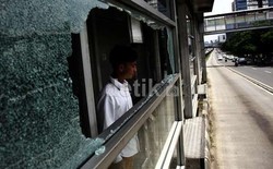 Halte Busway Diteror, Polisi Minta Bantuan Masyarakat