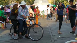 Libur Lebaran, Muda -mudi Serbu Kawasan Kota Tua