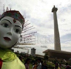 Monas Tetap Jadi Primadona Kala Libur Lebaran