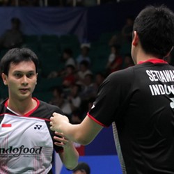 Bekuk Cai Yun/Fu Haifeng, Ahsan/Hendra Tunggu Lawan di Final