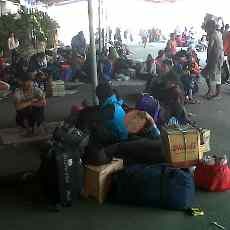 Pelabuhan Tanjung Perak Masih Relatif Sepi Saat H+3