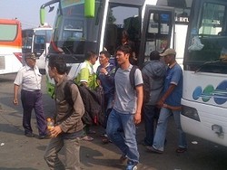 H+3, Arus Balik Penumpang di Terminal Pulogadung Turun Dibanding Tahun Lalu