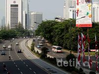 Thamrin-Sudirman Masih Lengang