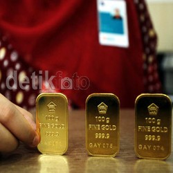 Kinclong, Harga Emas Batangan Antam Naik Rp 4.000 di Awal Pekan