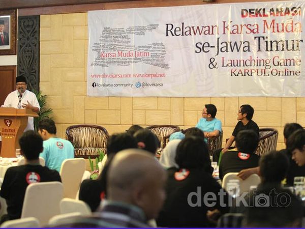 Soekarwo Mendapat Dukungan Pemuda