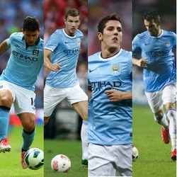 Aguero, Dzeko, Jovetic, Negredo, Siapa Lebih Tajam di City?