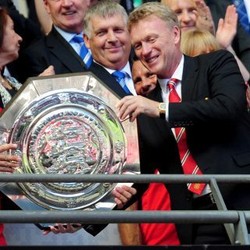 Moyes Persembahkan Titel Community Shield untuk Sir Alex