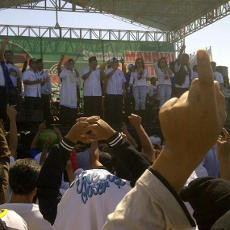 Panwaslu Pelototi Kampanye KarSa di Sidoarjo