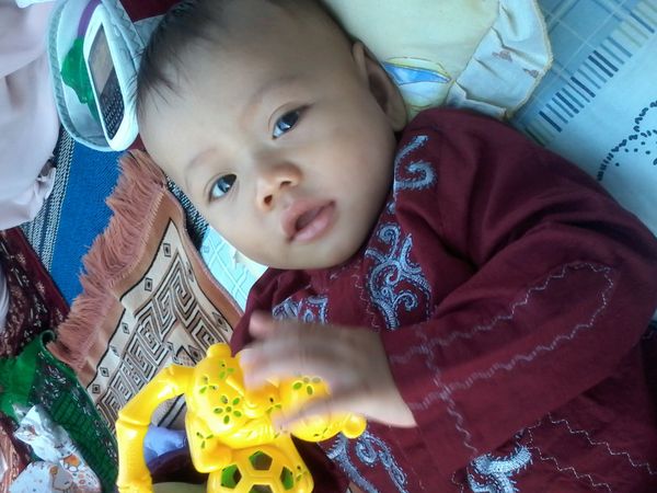 Razqa Adhi Maulana, 9 Bulan, Lelaki