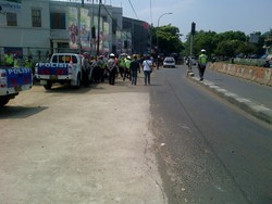 400 Satpol PP Razia PKL dan Parkir Liar di Pasar Gembrong