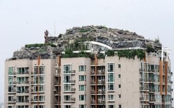China Punya Gunung di Atas Apartemen!