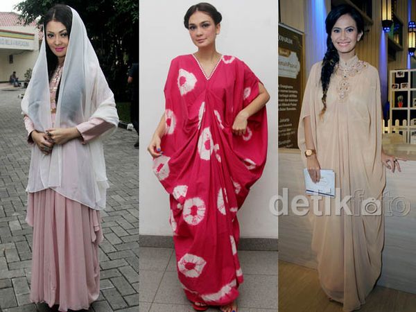 Gaya Selebriti Indonesia di Bulan Ramadan (2)