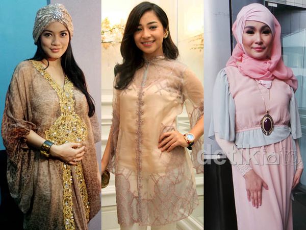 Gaya Selebriti Indonesia di Bulan Ramadan (3)