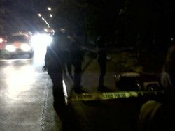 Pemotor yang Diduga Penjambret Ditabrak Hingga Terlempar Sejauh 4 Meter