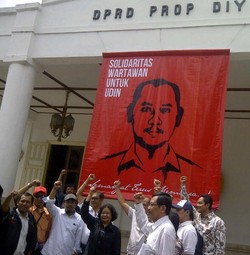 AJI Ingatkan Polisi Tuntaskan Kasus Pembunuhan Udin Bernas 