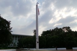 Persis di Titik Ini, Soekarno-Hatta Membacakan Proklamasi