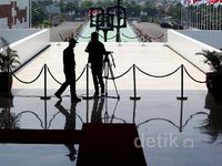 Jelang Pidato Kenegaraan, Gedung DPR Kinclong