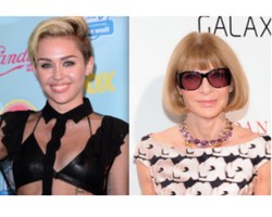 Miley Cyrus dan Anna Wintour Kolaborasi Merilis Lini Fashion? 