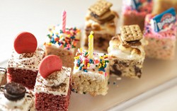 Krenyes Manis Rice Crispy Rasa Marshmallow dan Es Krim