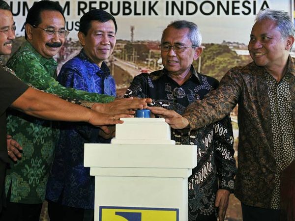 Underpass Simpang Dewa Ruci Diresmikan Underpass Simpang Dewa Ruci Diresmikan