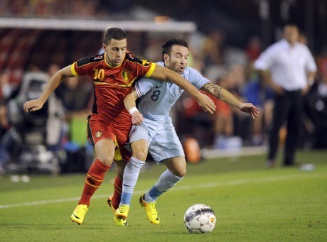 Tak Ada Gol Ketika Belgia Jamu Prancis