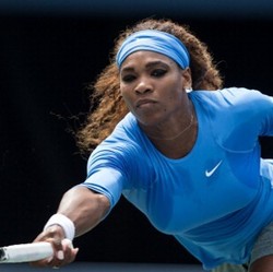 Serena Melaju dengan Kurang Mulus