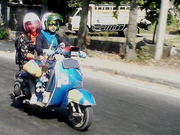 Pemotor Bergaya Unik