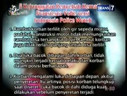 5 Kejanggalan Terbunuhnya Sisca Yofie