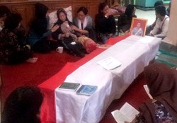 Tak Ikut Mudik Lebaran, Almarhum Aiptu Kus Pilih Rawat Mertuanya