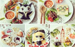 Wouw! Ada Minions dan Batman Lucu di Atas Piring Makan!