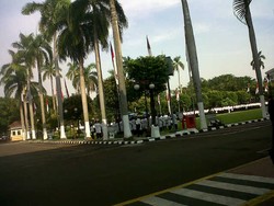 Puluhan PNS Kemenkeu Terlambat Datang ke Upacara 17 Agustus