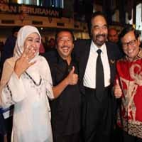 Khofifah Berharap Dukungan Kader Partai NasDem Jatim