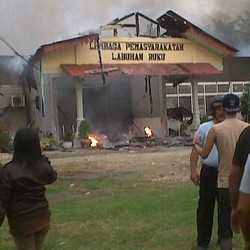 Napi Melawan dengan Melempari Petugas di Lapas Labuhan Ruku