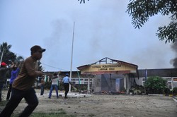 Polisi Jaga Daerah Perbatasan Cegah Napi Lapas Labuhan Ruku yang Kabur