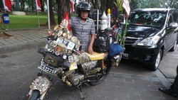 Cerita Pak Hasan dan Motor Unik Cinta Indonesia