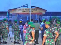 LP Labuhan Ruku Rusuh, Bangunannya Terbakar 