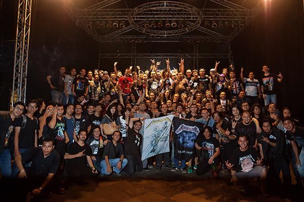 Metallica Pre-Show Party di Rolling Stone Cafe