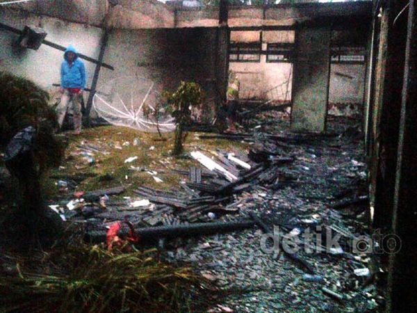 Kondisi LP Labuhan Ruku Pasca Kerusuhan