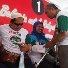 Paguyuban Tuna Netra Berharap KarSa Jadi Pemimpin Bijaksana