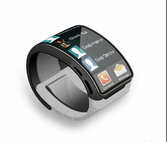 Konsep Desain Jam Tangan Pintar Samsung