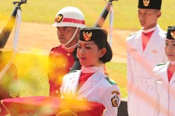 kecantikan pembawa bendera
