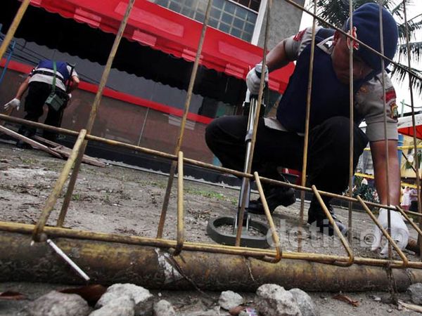 Gegana Sisir Lokasi Penembakan Aipda Patah