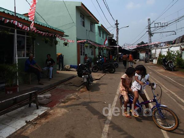 Kampung Deret Tanah Tinggi Mulai Dihuni