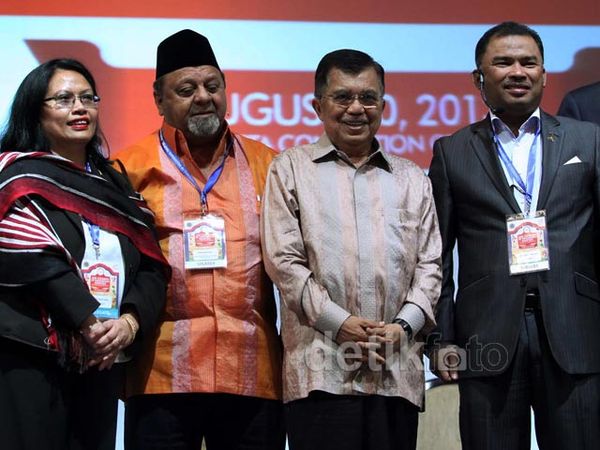 JK Hadiri Kongres Diaspora Indonesia