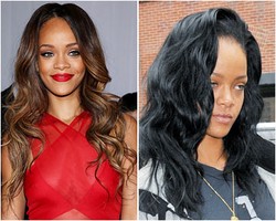 Foto: Ini Wajah Asli Rihanna Tanpa Make-up