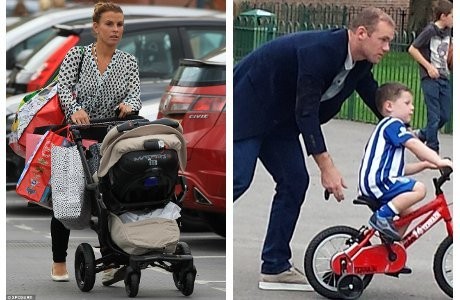 Wayne & Kai Main Sepeda, Coleen & Klay Pergi Belanja