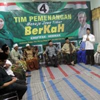Pertemuan Ulama dan PKB, Nahdliyin Diajak Pilih Khofifah