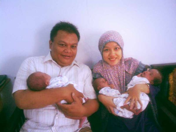 Kembar Adrian Amsyar Anyasa, Bastian Azhar Anyasa, Carlian Azam Anyasa