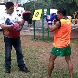 Para Atlet Muay Thai Terus Digembleng Jelang SEA Games