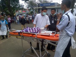 RS Paru Cisarua Ramai Didatangi Keluarga Korban Bus Giri Indah